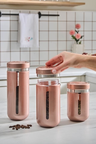 Karaca Mastermaid Saklama Kabı Set Rosegold