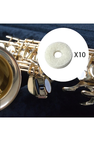 Homyl 10 Adet Parmak Düğmeleri Keçe Rondelalar, Yastık,