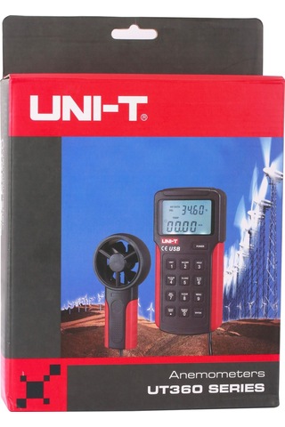 Uni-T UT362 Rüzgar Hızı Ölçer Dijital Anemometre