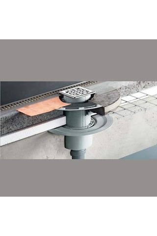 Viega Yer Sifonu 50 Lik Mafsallı Beyaz