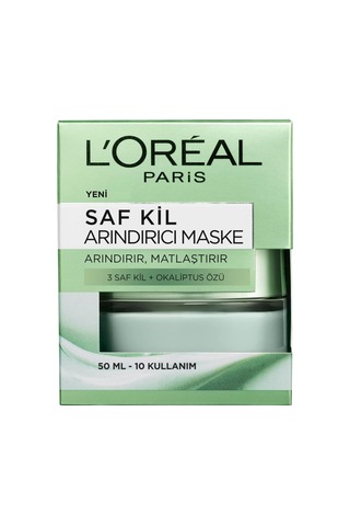 Saf Kil Arındırıcı Maske, 50 Ml