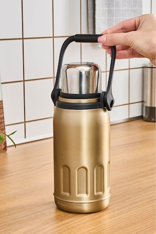 Karaca Adent Çelik Sızdırmaz Termos Gold 800 ml
