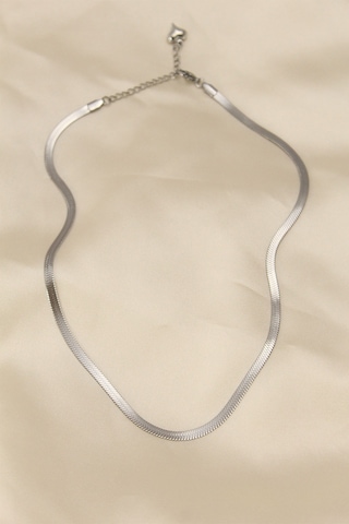 Hemengo 316l Çelik Silver Renk 45 Cm İtalyan Zincir Model Kadın Kolye Hmngobzs Diğer