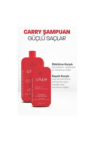 Carry Champoo Yoğun Saç Dökülmesine Karşı Bakım Şampuanı 400 Ml