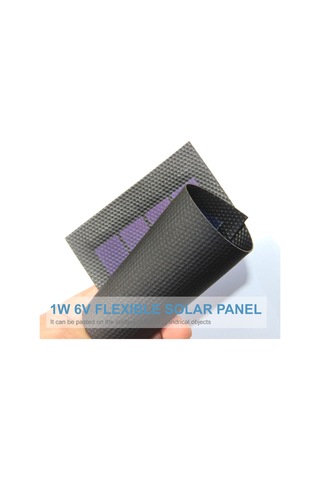 Padalink Esnek Amorf Silikon Güneş Paneli 6v 1w - İçinde Ve Dışarıda Kullanılabilir, Ip65 Su Geçirmez, Cep Cihazları Ve Oyuncaklar İçin Şarj Edici