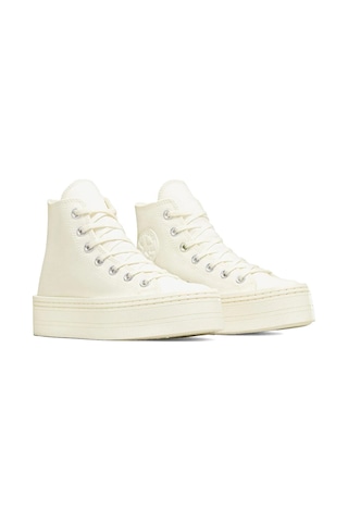 Converse Chuck Taylor All Star Modern Lift Platform Canvas Kadın Günlük Ayakkabı A06140c Krem A06140c Krem