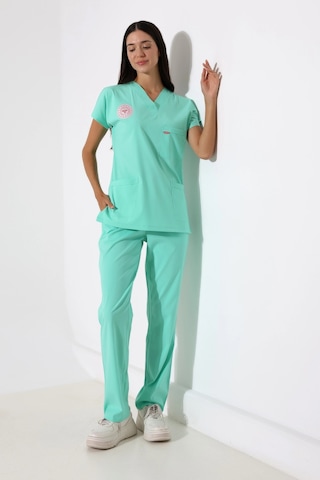 Bflex Unisex Likralı Yarasa Kol Takım - 6457 Mint Yeşil
