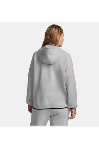 Under Armour Unstoppable Fleece Fz Kadın Sweatshirt-33314 Gri