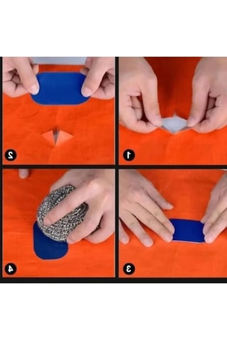 5cm X 5mt Yapışkanlı Çok Amaçlı Tamir Bandı, Su Geçirmez Çadır Onarım Çözümü