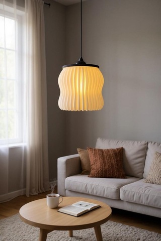 Bellure Modern Sakıt Avize Nestvibe Seri Beyaz