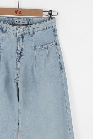 Nk Kids Kız İspanyol Pantolon 25ynk58708 Mavi