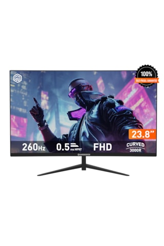 GAMEBOOSTER GB-24M1F260CFMR 23.8'' CURVED VA 260HZ 0.5MS FHD GAMING MONITOR