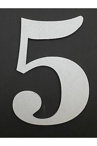 Kapı Numarası 13 Cm Kendinden Yapışkanlı (448621310)