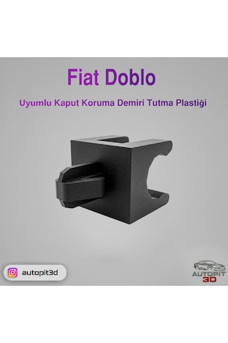 Fıat Doblo Uyumlu Kaput Koruma Demiri Tutma Plastiği