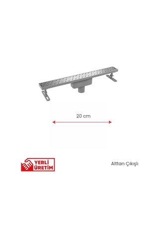 Lineer Süzgeç - Alttan Çıkışlı 20 Cm