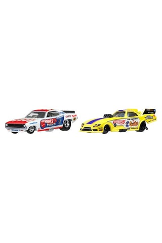 Hot Wheels 2'li Premium Araba Seti 72 Plymouth Cuda Fc & Rob'n Çok Renkli