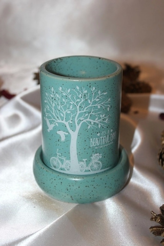 Buhardanlık Mavi Beatiful Day Tabaklı