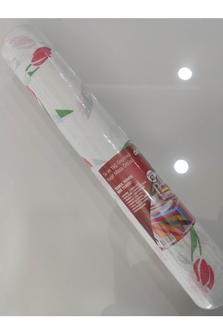 Kullan At Kağıt Masa Örtüsü Gül Desenli 24 M