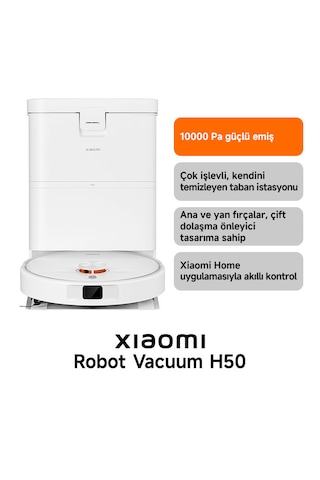 Xiaomi Robot Vacuum H50 Robot Süpürge