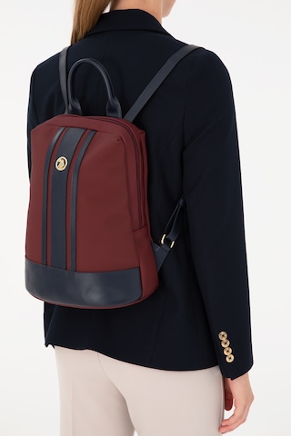 U.S. Polo Assn. Kadın Bordo Sırt Çantası 50293673-VR014