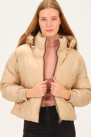 Dewberry Z6650 Kadın Şişme Mont