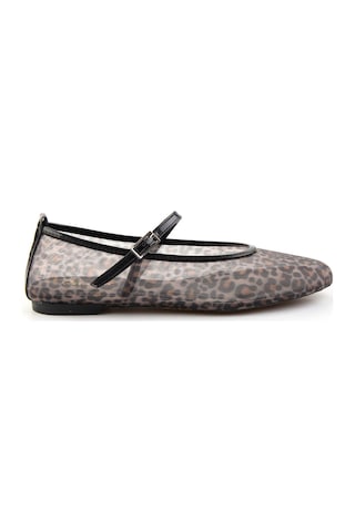 Leopar Kadın Babet K01188320822 Kahverengi