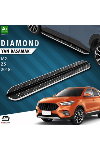 S-dizayn Mg Zs Diamond Krom Yan Basamak 173 Cm 2018 Üzeri