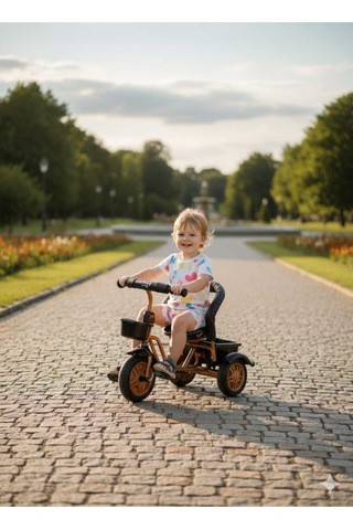 Freebebek Ebeveyn Kontrollü Bisiklet Siyah