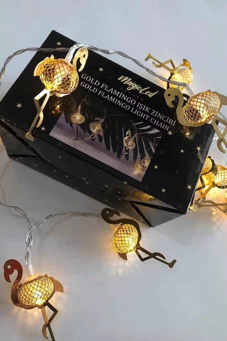 Flamingo Led Işık Gold Günışığı