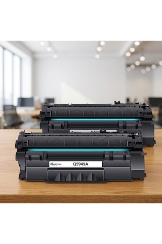Hp Q5949a Uyumlu, Toner 2'li Paket / 1160 / 1320 / 3390 / 3392