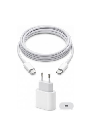 Apple Uyumlu iPhone Type-c To Type-c 35w Hızlı Şarj Kablosu Ve Adaptörü 15-15promax-16-16promax-16plus-17 1