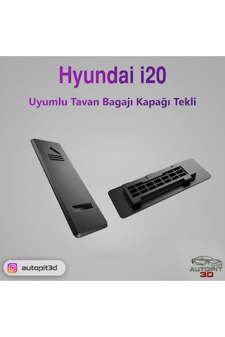 Hyundai İ20 Uyumlu Tavan Bagajı Kapağı