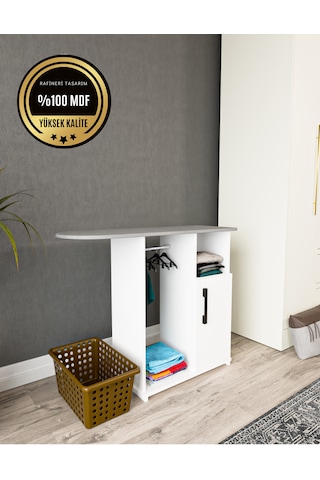 Event Dolaplı Askılı Ütü Masası Mdf