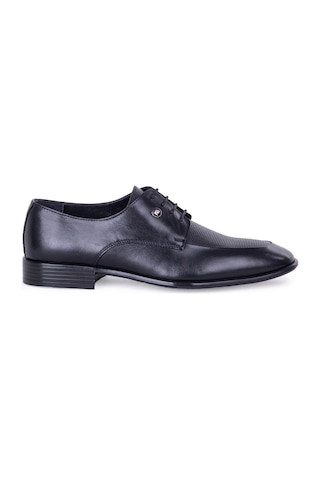 Pierre Cardin 241329 Erkek Hakiki Deri Klasik Ayakkabı Siyah