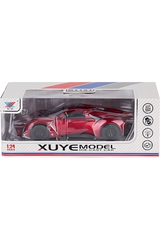 K240a11 Metal Çek Bırak Işıklı Ve Müzikli Araba -canem Oyuncak Çok Renkli