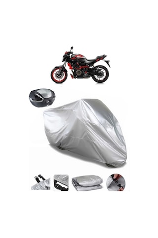 Yamaha Mt-07 Moto Cage Arka Çanta Uyumlu Motosiklet Branda Su Geçirmez Dayanıklı Kumaş