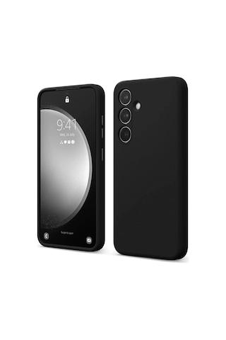 Durukar Samsung Galaxy Uyumlu S24 Fe Kılıf First Silikon - Siyah