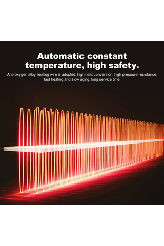 Geeroyoo 360 Dönebilen 12v Araç Isıtıcısı, Hava Temizleme, Isıtma Ve Buz Çözme Özellikli, Düşük Gürültü, Siyah