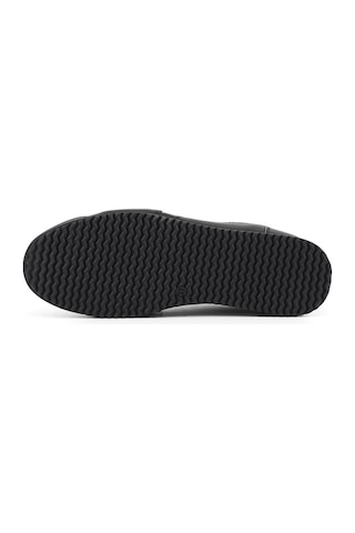 Gönderi(R) Gönderi R Kadın Siyah Lastik Bağcıklı Hakiki Deri Sneaker Ddza83742547