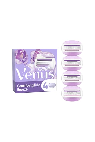 Gillette Venus Comfortglide Breeze Yedek Tıraş Bıçağı 4'lü