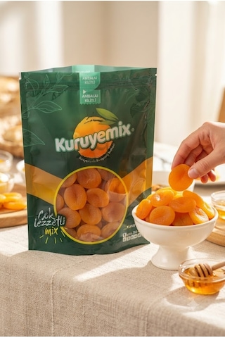 Doğal Kayısı Sarı Jumbo Boy - Şifa Deposu, Seçkin Ve Taptaze 250g