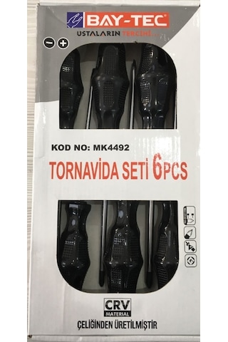 Bay-Tec Tornavida Seti 6 Parça