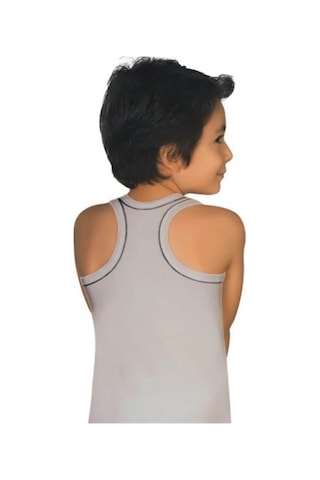 Tutku Erkek Çocuk Gri Spor Atlet 6'lı Paket 0130 Gri