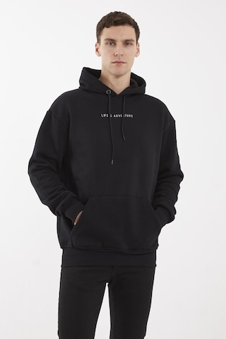 Cold Train Siyah Hoodıe Sweatshırt Siyah