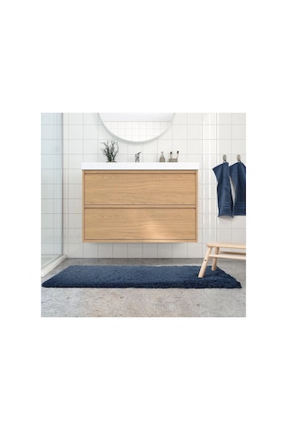 Ikea Almtjarn Banyo Halısı Paspas 60 X 120 Cm Lacivert