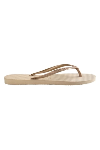 Havaianas Slim Kadın Terlik - Sand Grey/Light Golden Bej