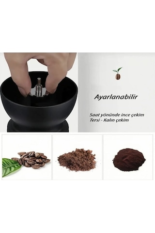 Hitfoni Kahve Öğütücü Değirmen Seti Filtre Kahve & Espresso