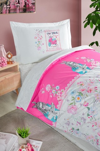 Ranforce Genç Nevresim Takımı Bella Pembe