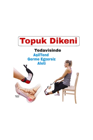 Aşil Tendonu ve Planter Fasiit Topuk Dikeni Germe Egzersizi