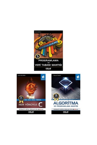 Programlamaya Giriş Seti-3 Kitap Takım- Kodlab